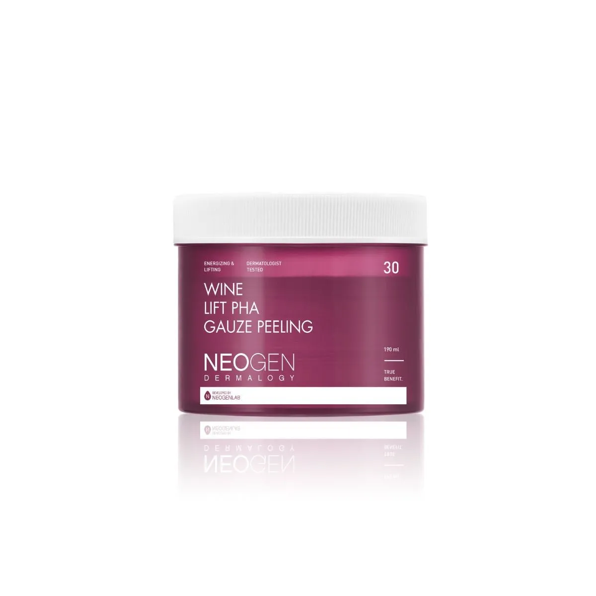 Discos exfoliantes Neogen Dermalogy Wine Lift Pha Gauze Peeling 190ml