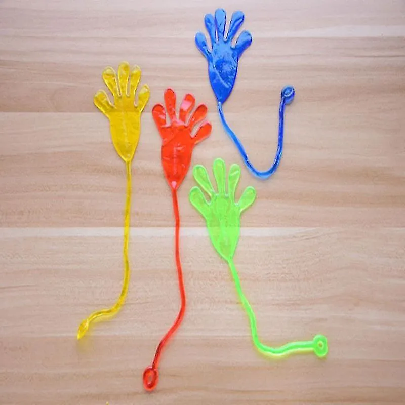 Elastic Sticky Slap Palm Toy Children's Party Nostalgic Toy Elastic Stretch Sticky Palm Climbing