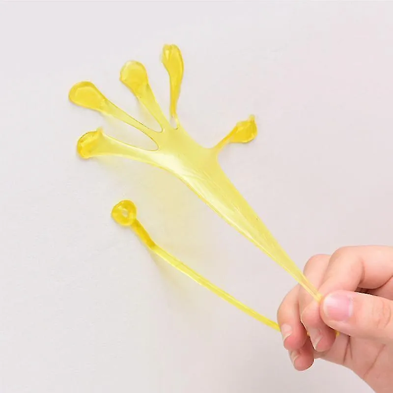 Elastic Sticky Slap Palm Toy Children's Party Nostalgic Toy Elastic Stretch Sticky Palm Climbing