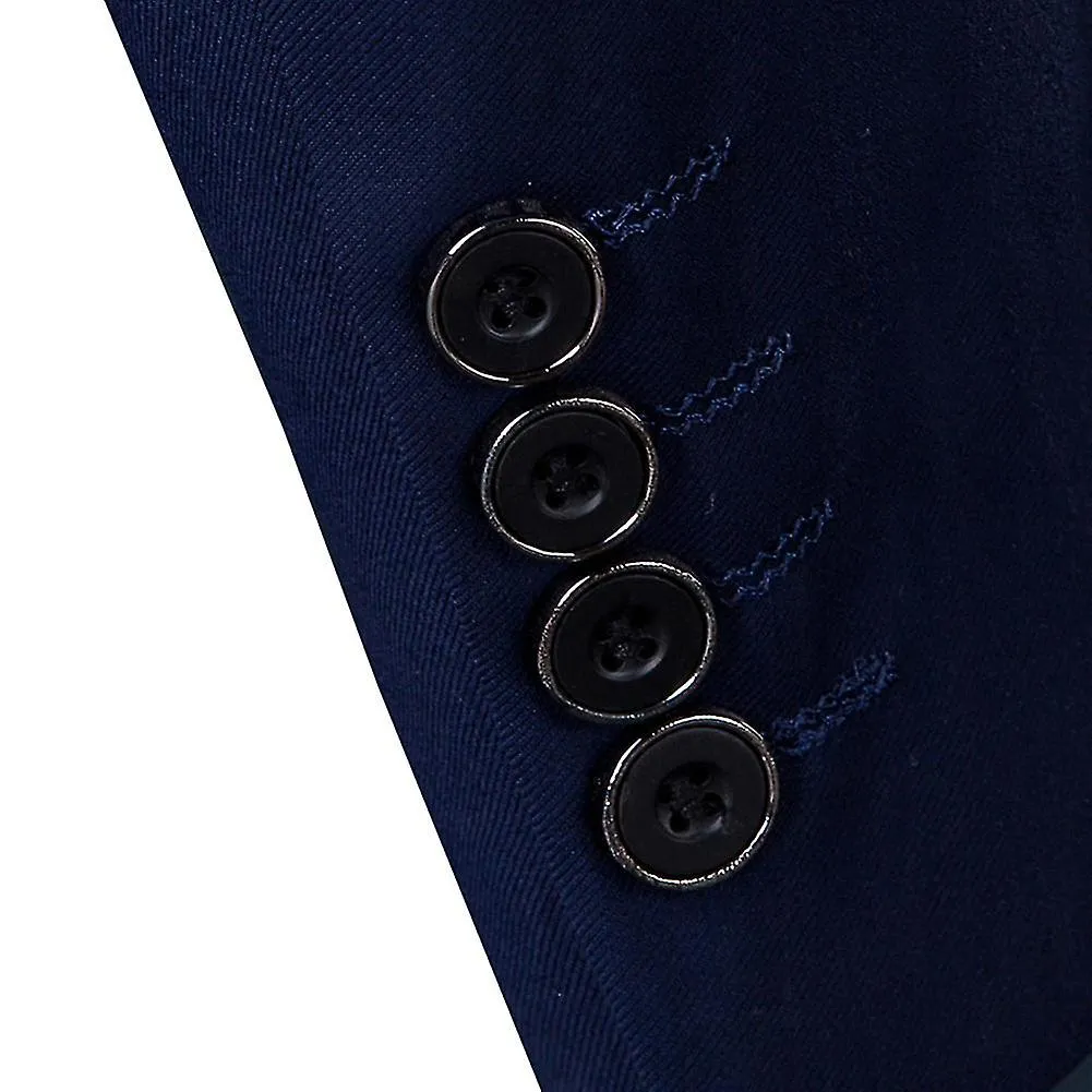 Esmoquin de 3 piezas para hombre Trajes de negocios Blazervestpants