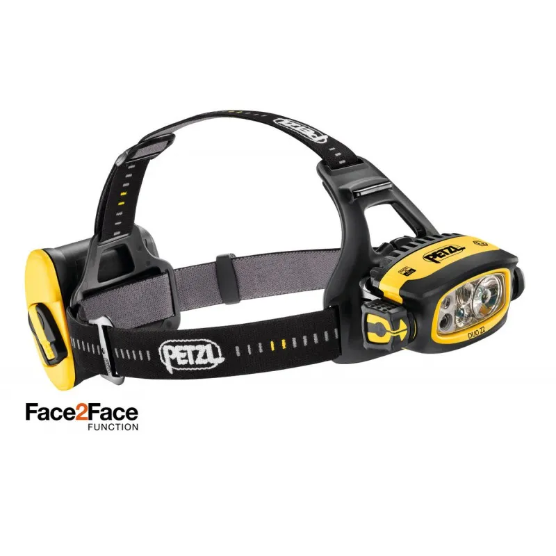 Faro PETZL DUO Z2 430 lúmenes (negro/amarillo)