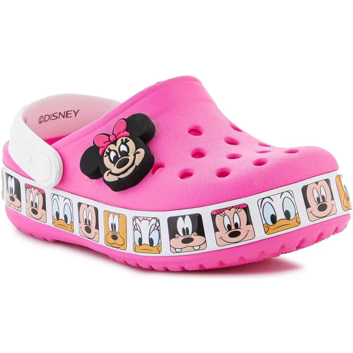 FL Minnie Mouse Band Kids Clog T 207720-6QQ