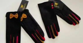 Guantes de cuero para mujer - dos modelos - hormas