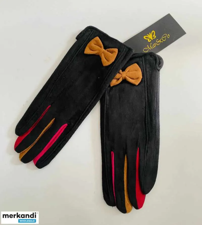 Guantes de cuero para mujer - dos modelos - hormas