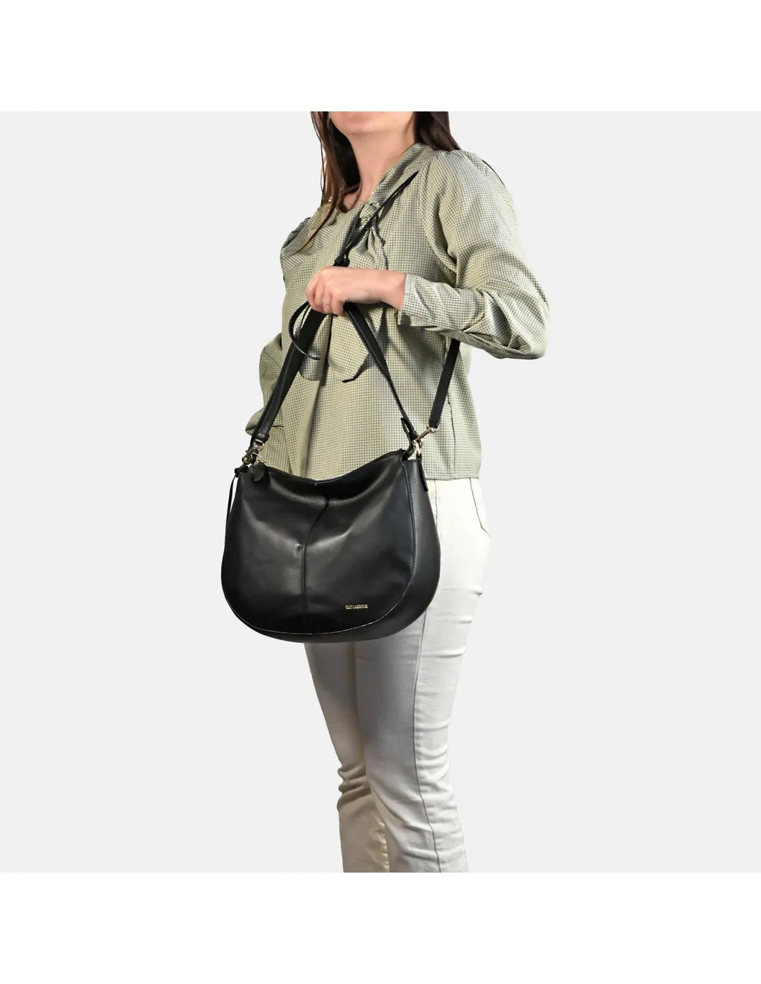 GUY LAROCHE bolso de hombro piel para mujer