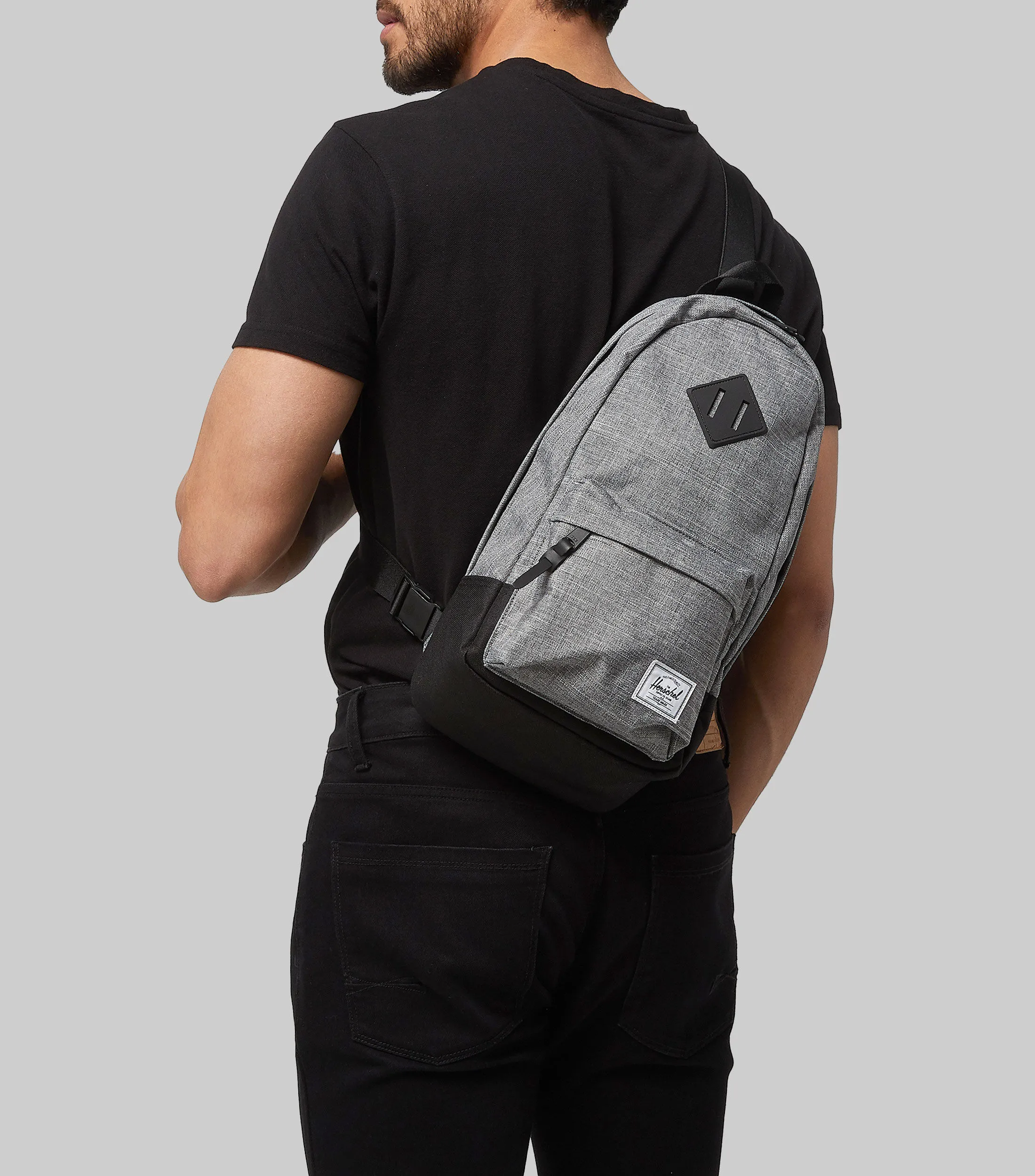 Herschel Supply & Co. Bolso shoulder texturizado Hombre