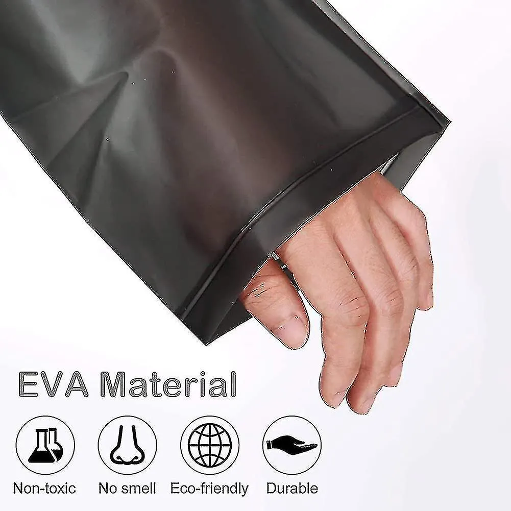 Impermeable Eva Transparente Mujer Ponchos Impermeables Largos Reutilizables Impermeables Empacables-Yvan