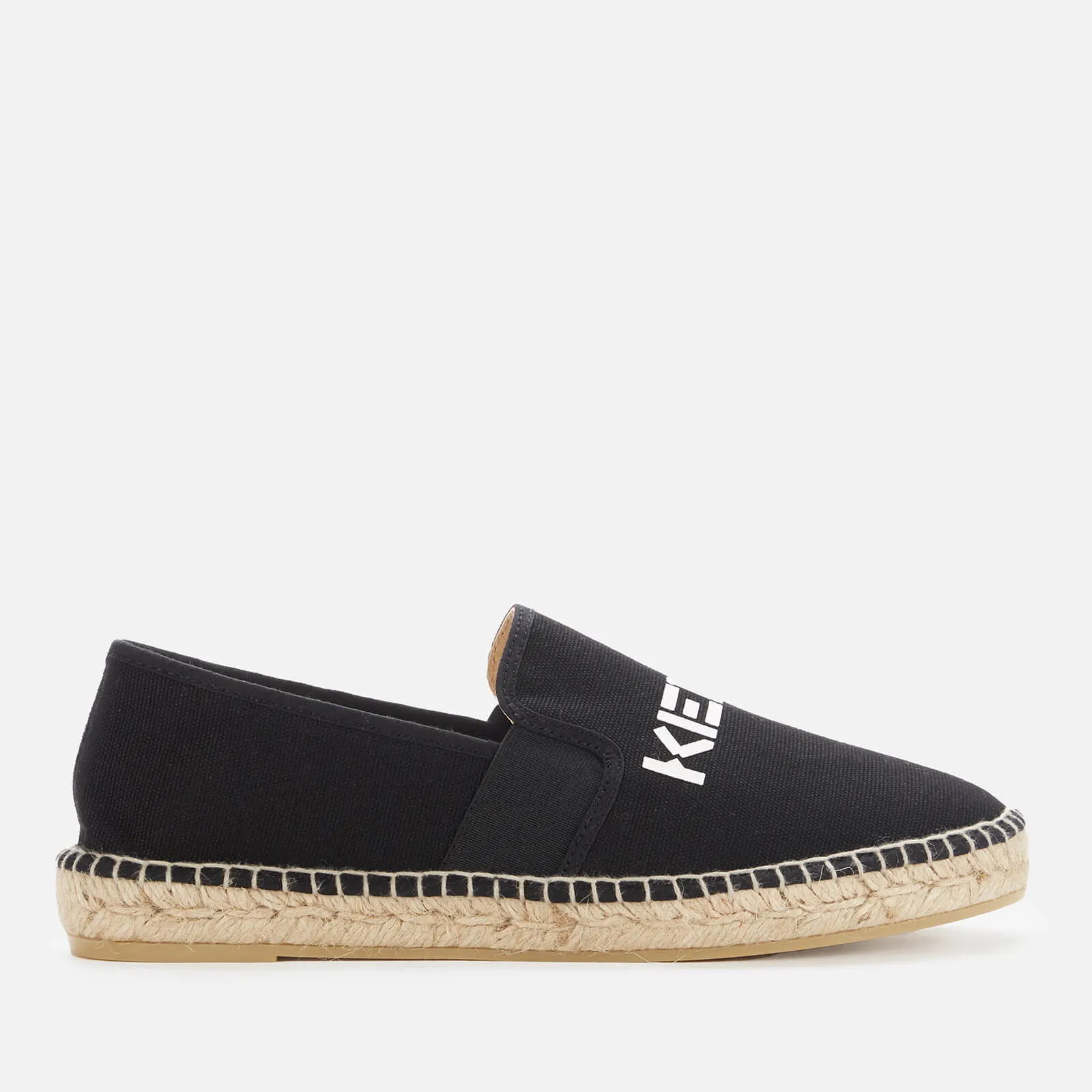 KENZO Women's Logo Elastic Espadrilles - Black - UK 6