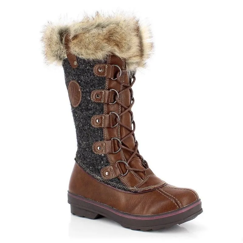 Kimberfeel Sissi botas de apres-ski (Marron) mujer