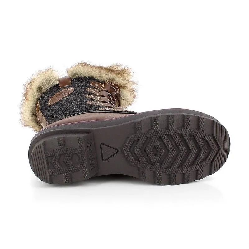 Kimberfeel Sissi botas de apres-ski (Marron) mujer