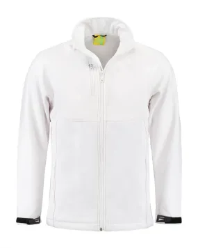 Lemon & Soda LEM3635 - Chaqueta Softshell paral - Blanco