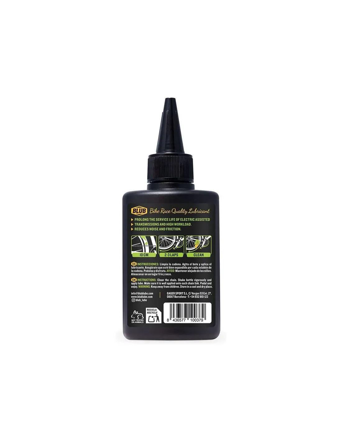 Lubricante Blub Ceramic E-Bike Lube 120ml