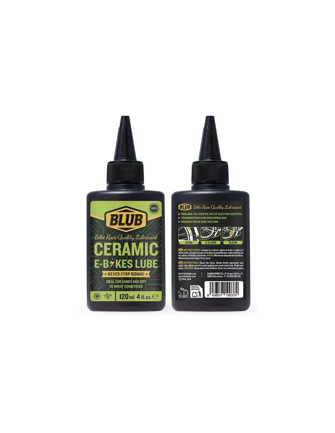 Lubricante Blub Ceramic E-Bike Lube 120ml