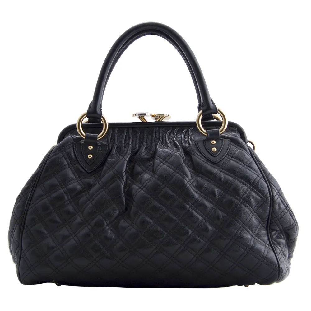 Marc Jacobs Bolso Quilted Stam Negro