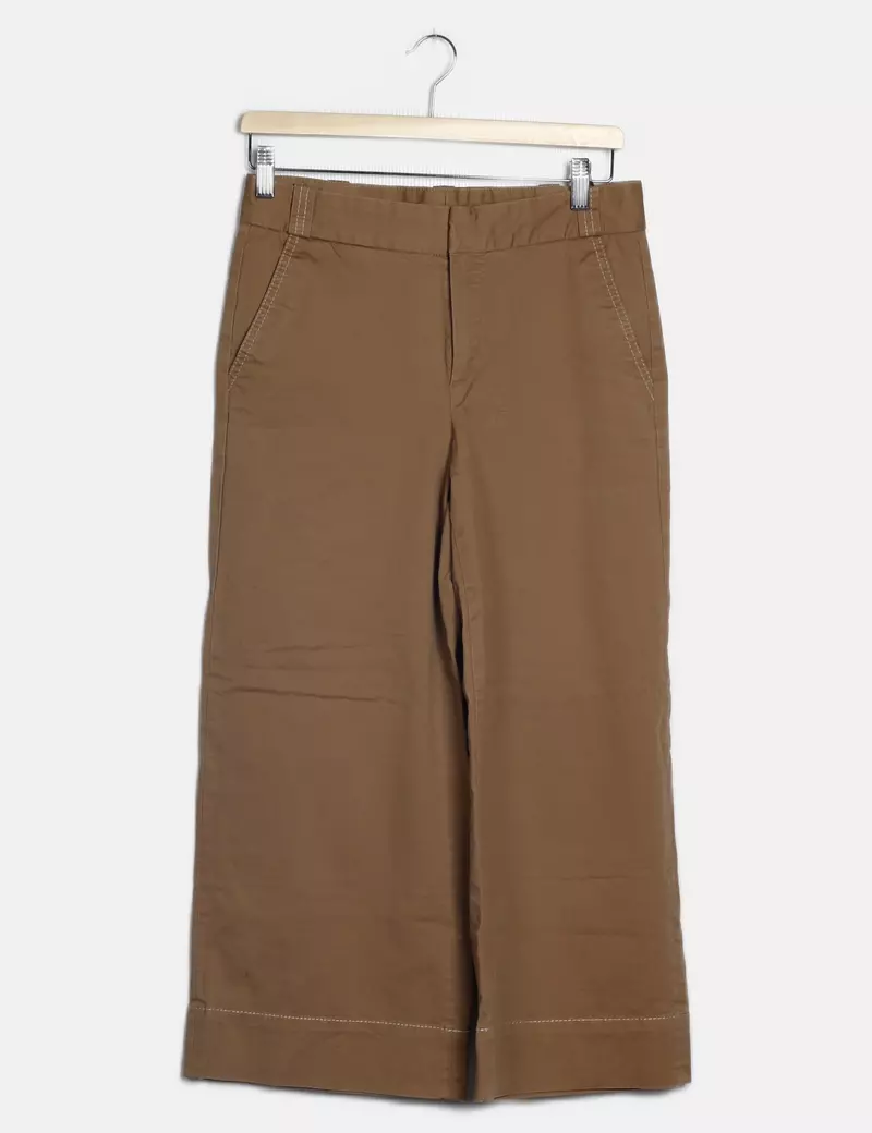 Massimo Dutti Pantalones de tela Anchos