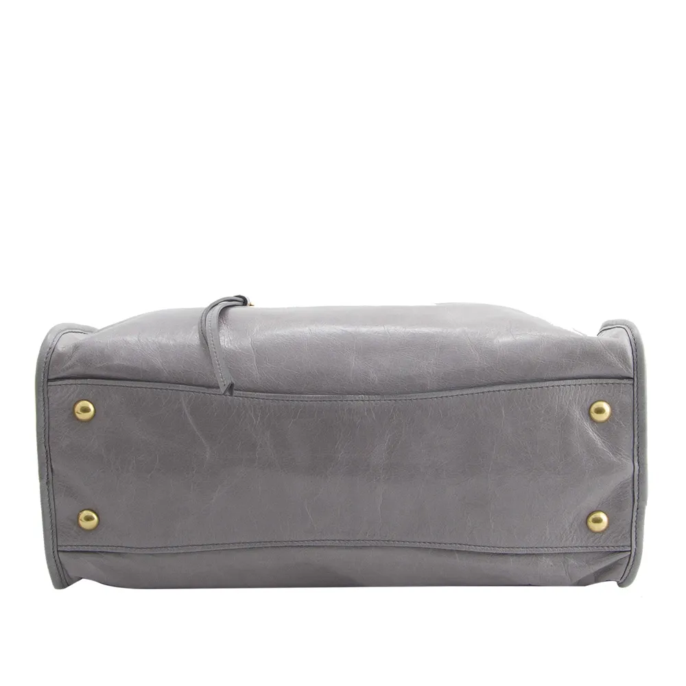 Miu Miu Bolso Bauletto Gris