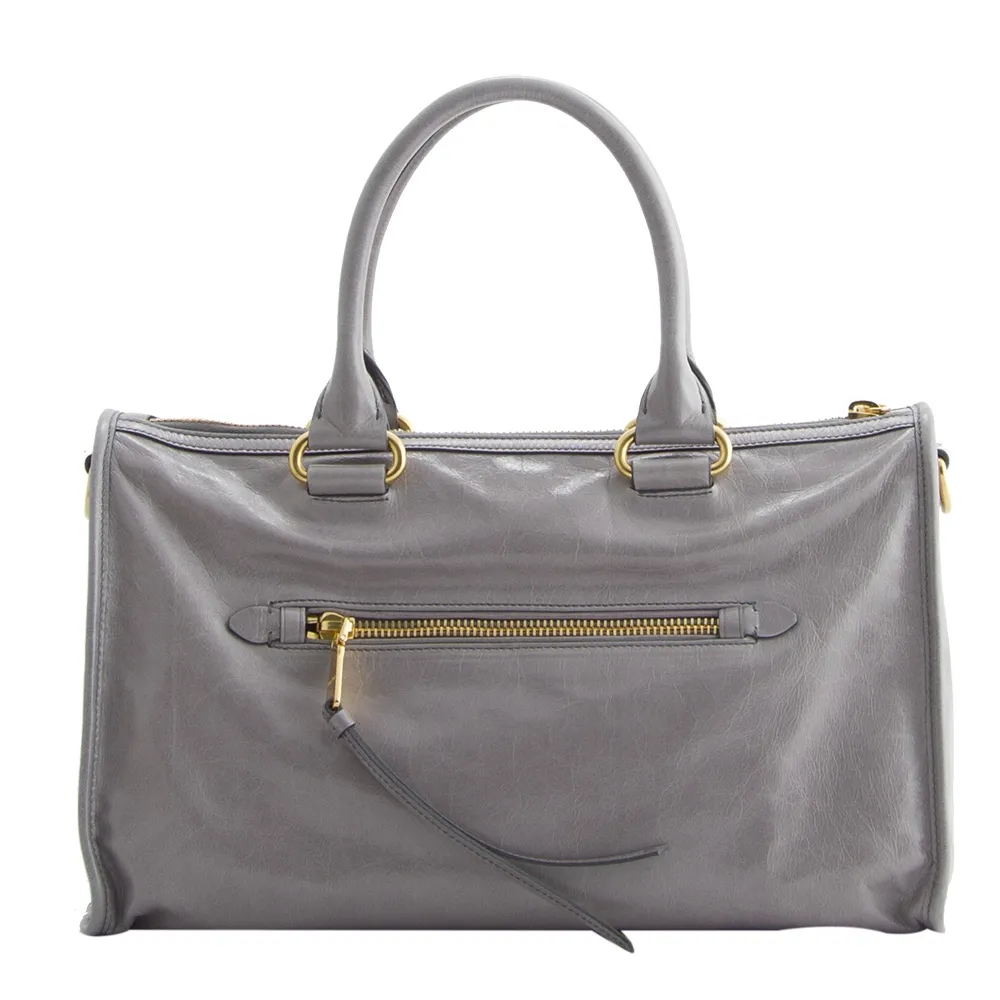 Miu Miu Bolso Bauletto Gris