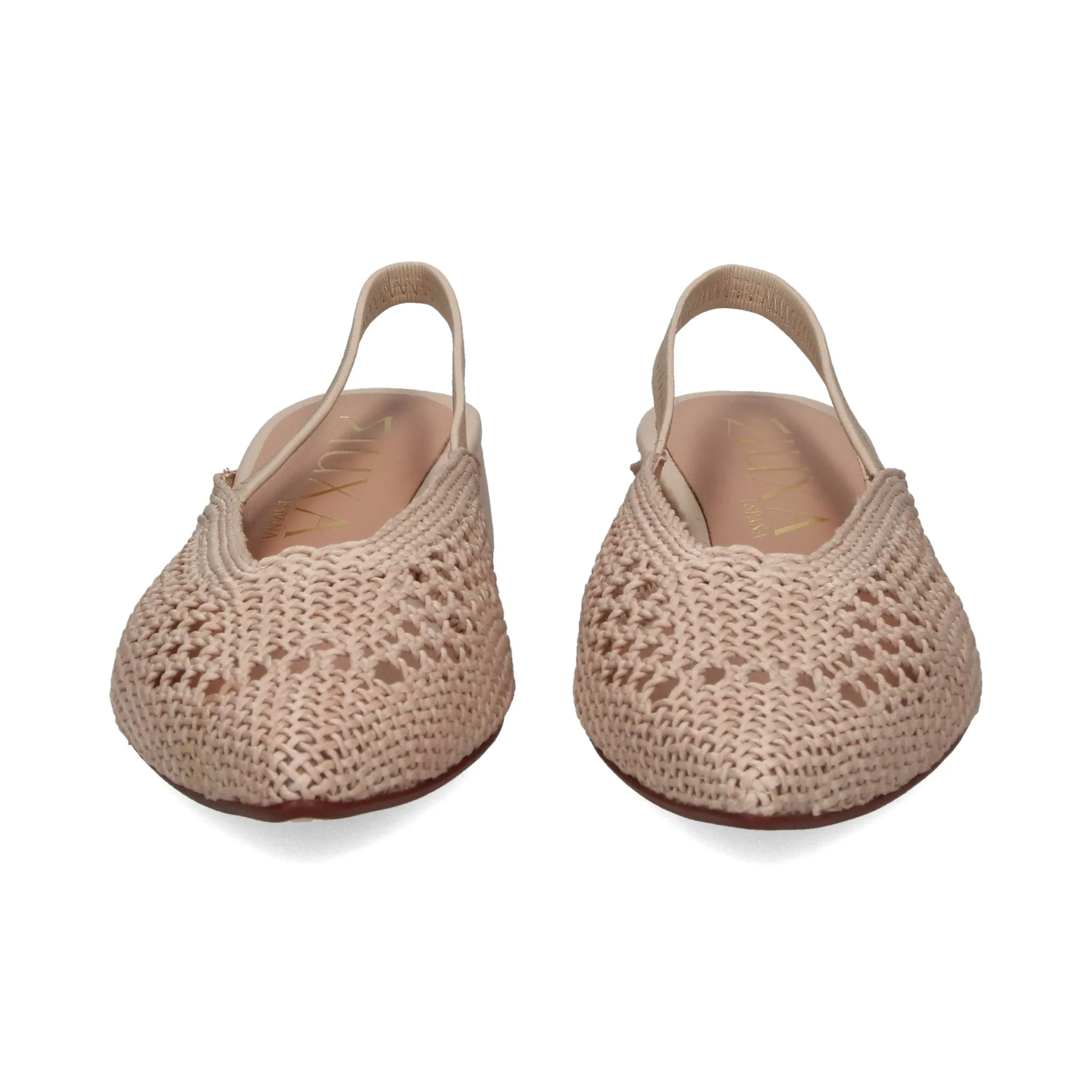 MIUXA Zapatos planos de Mujer BEIGE