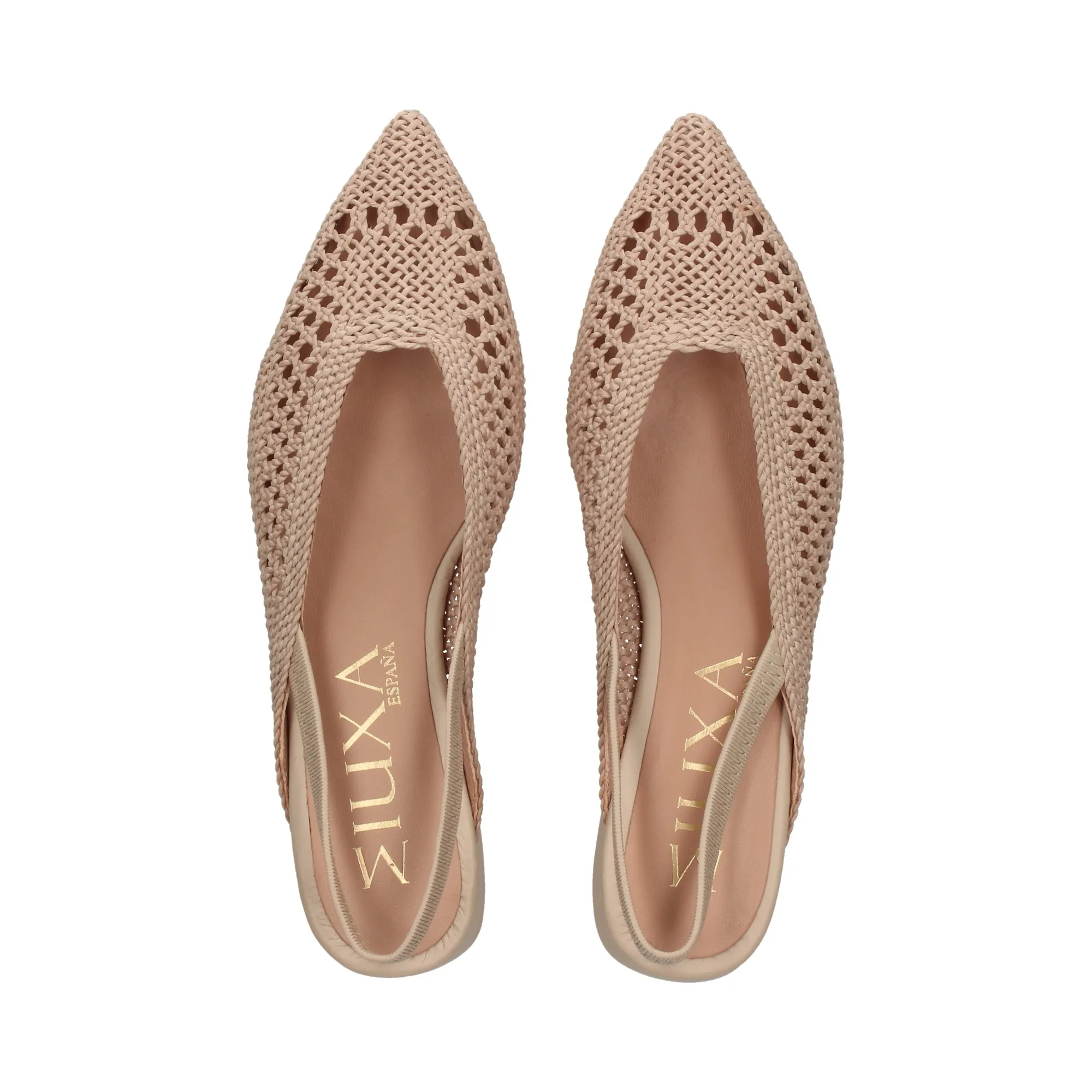 MIUXA Zapatos planos de Mujer BEIGE