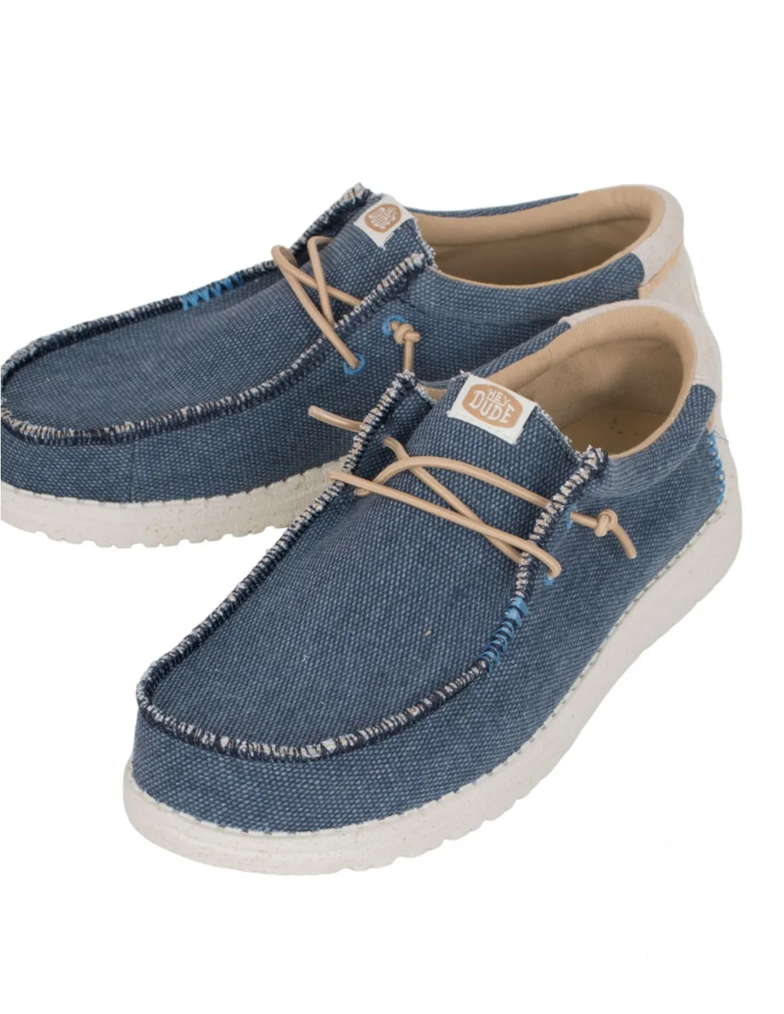 Mocasines Tela Casual Jeans HEY DUDE