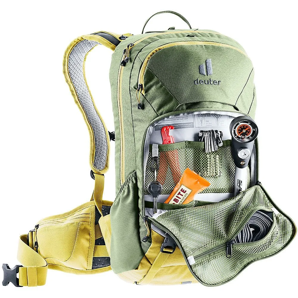 mochila Deuter Attack 16 - Khaki/Turmeric