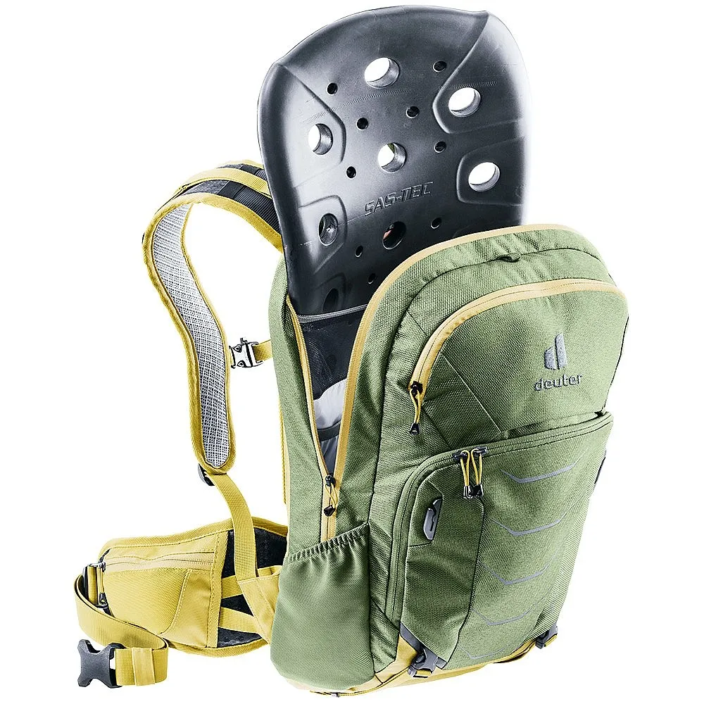 mochila Deuter Attack 16 - Khaki/Turmeric