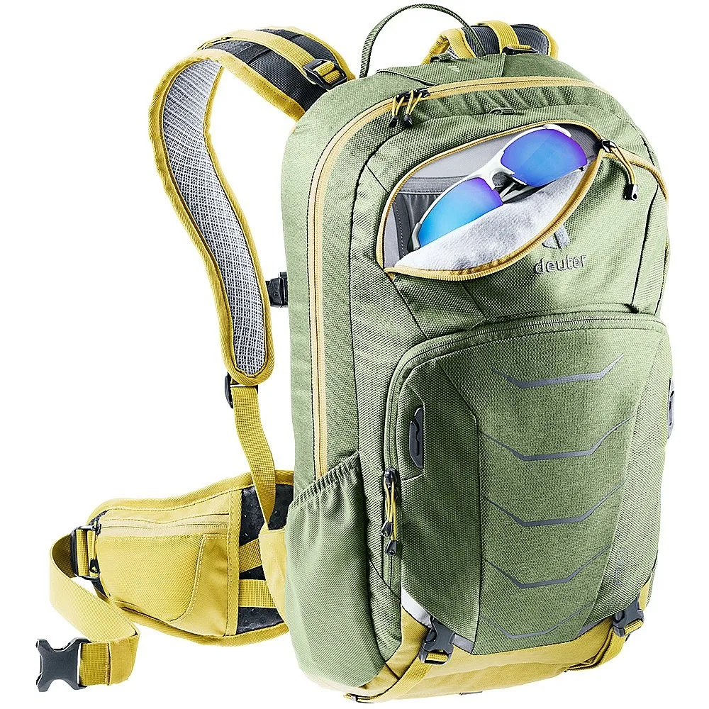 mochila Deuter Attack 16 - Khaki/Turmeric