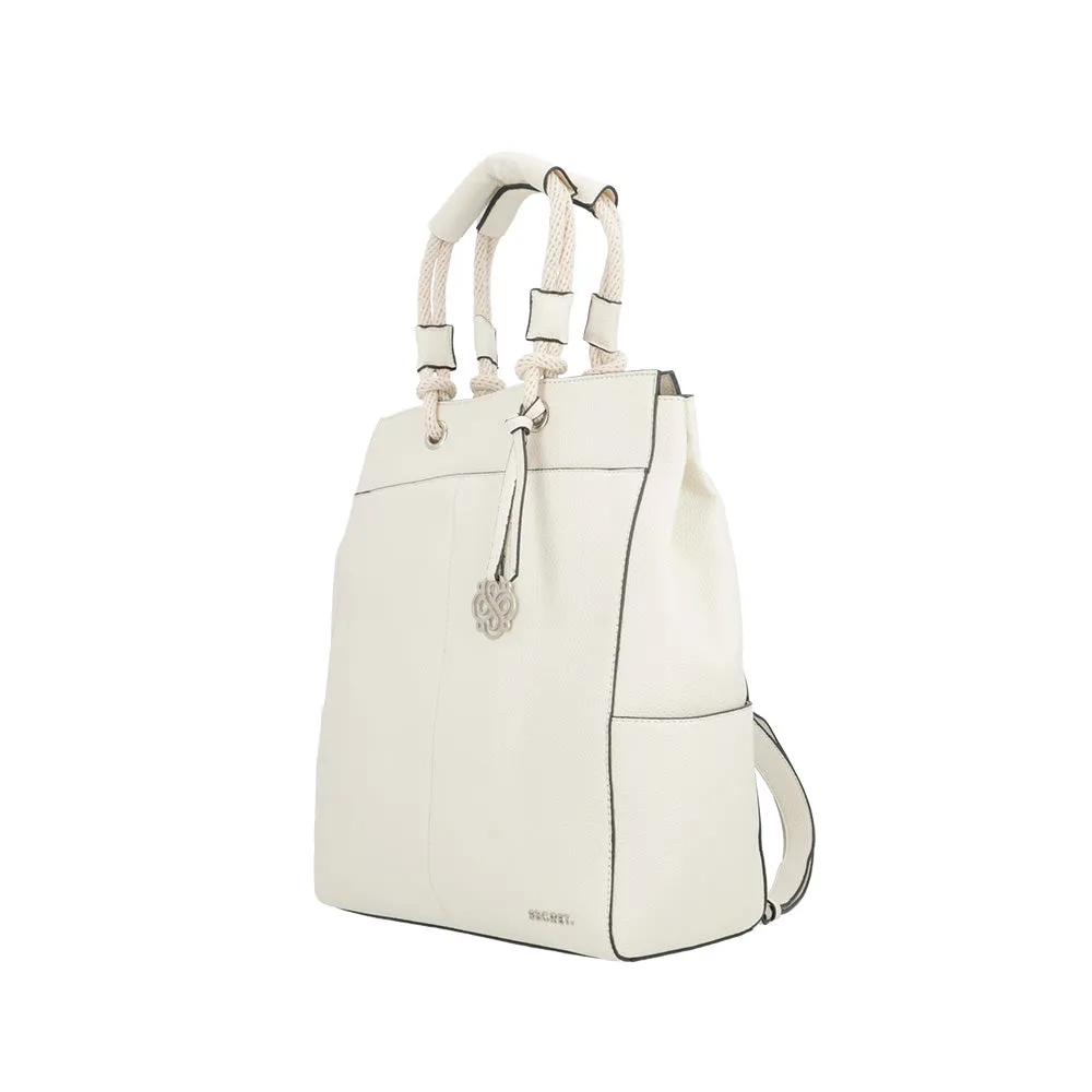 Mochila para mujer Formentera beige L