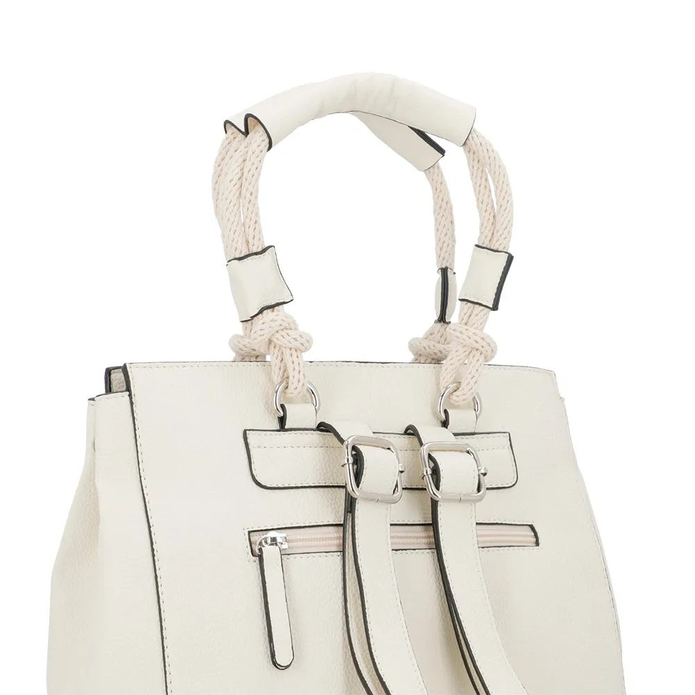 Mochila para mujer Formentera beige L