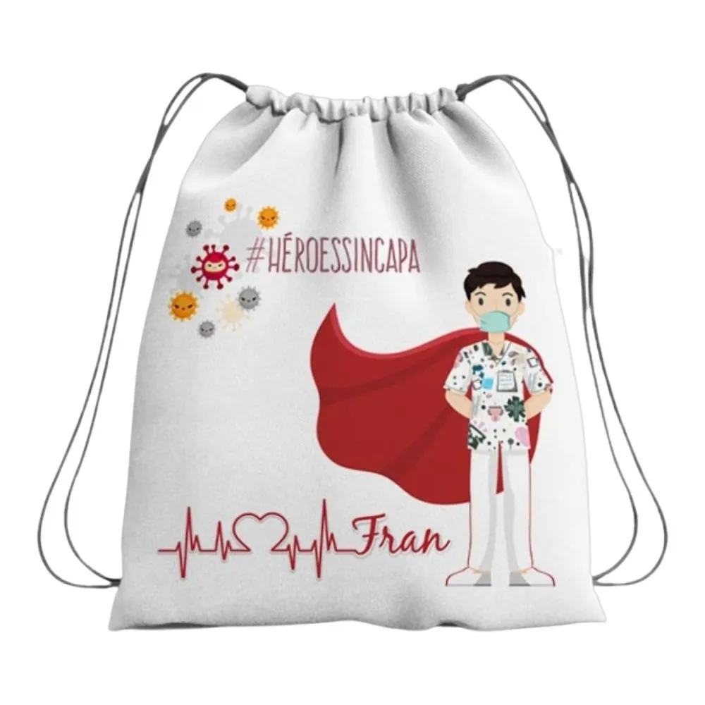 Mochila Tela personalizada Enfermera