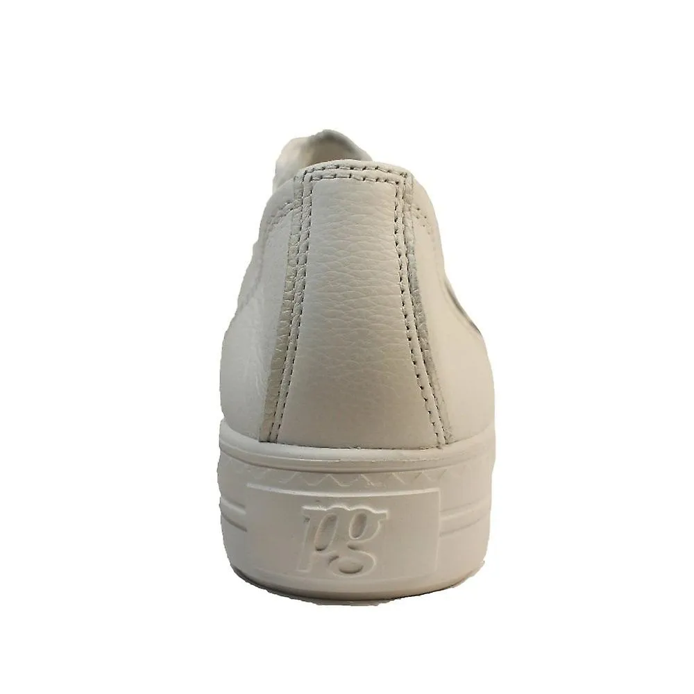 Mujer Paul Green 5206-03 | Cuero Blanco | Zapatillas de deporte para mujer