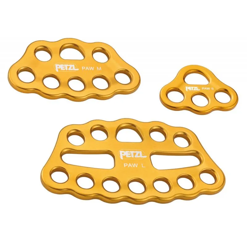 Multiplicador de amarre PETZL Paw (Amarillo)