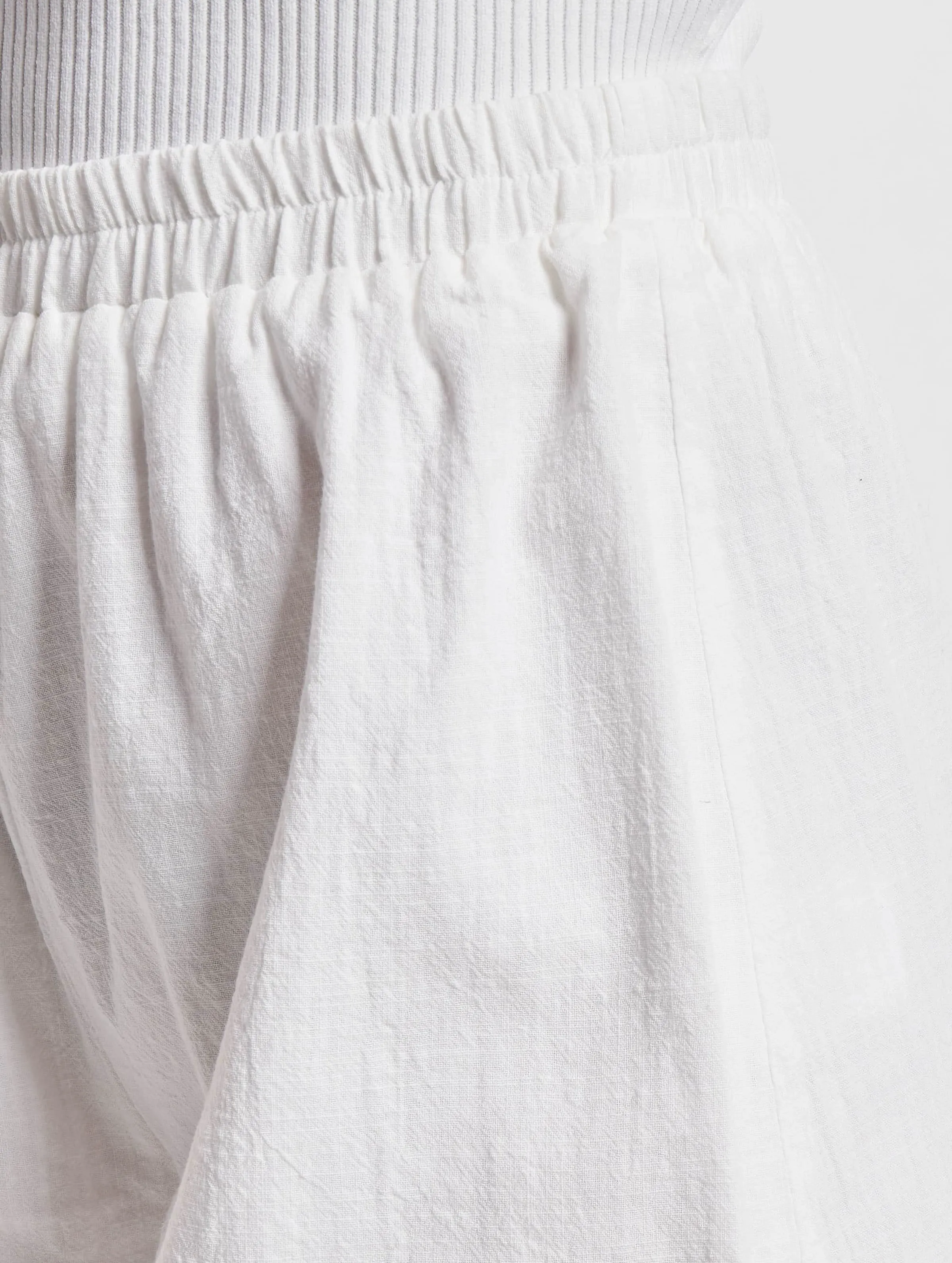 NA-KD Elastic Waist Linen Look