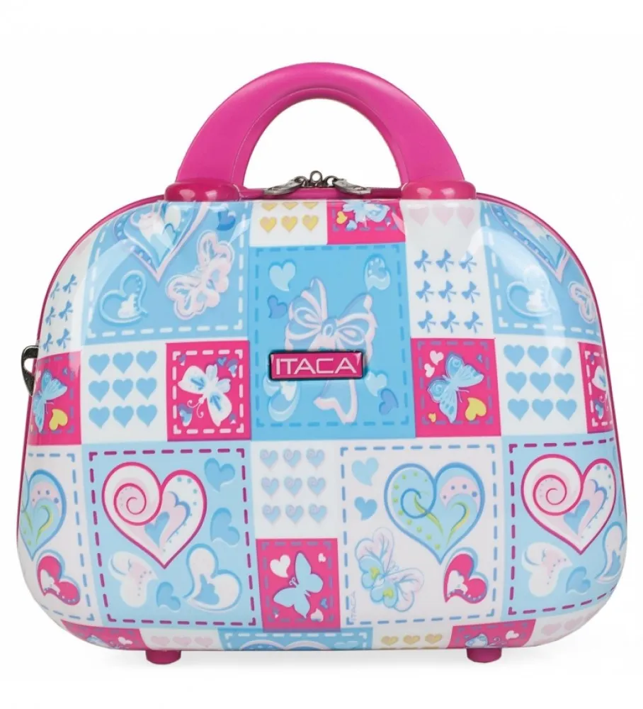 Neceser Grande De Viaje  Infantil Juvenil 702335 Azul, Fucsia