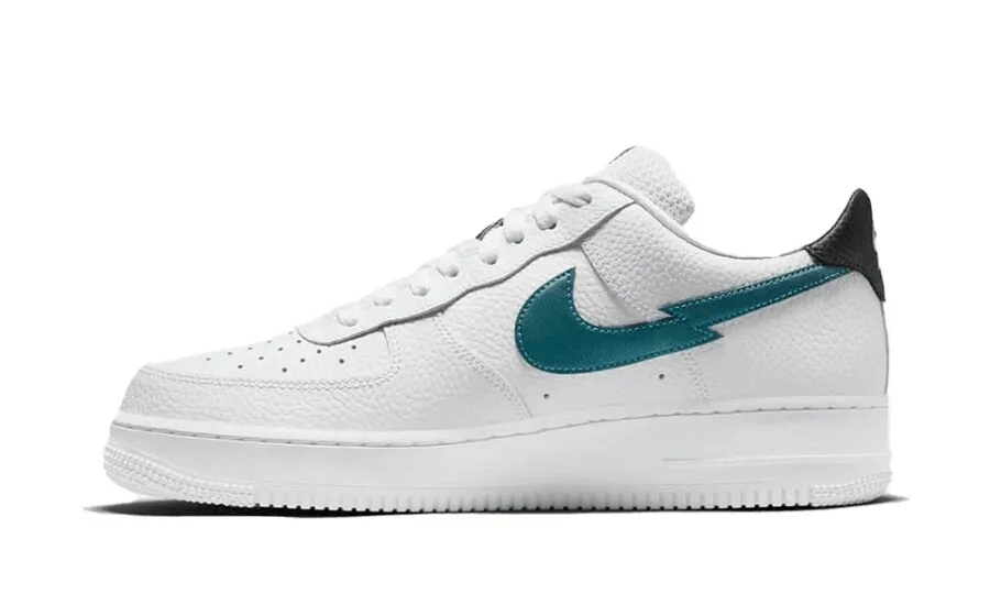 Nike Air Force 1 Low Split Swoosh White Aquamarine