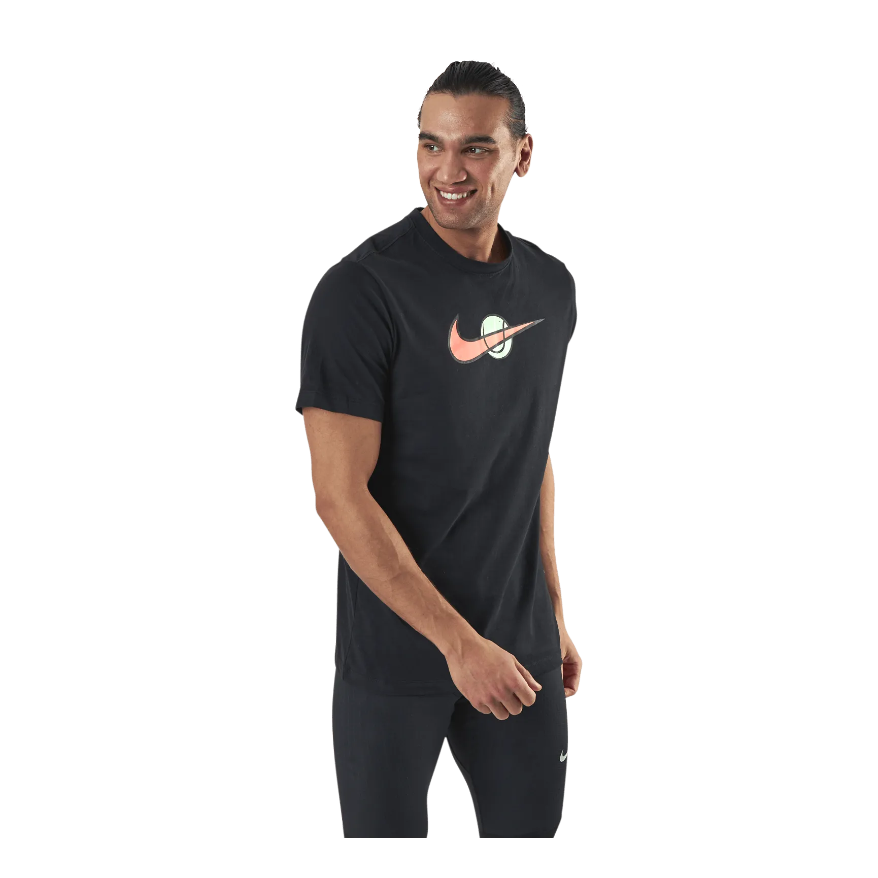 Nike Court Swoosh Tee Black