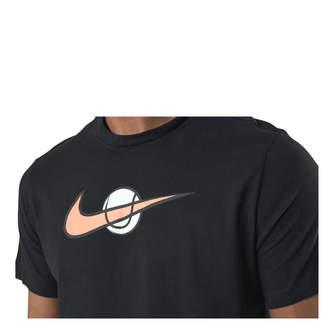 Nike Court Swoosh Tee Black