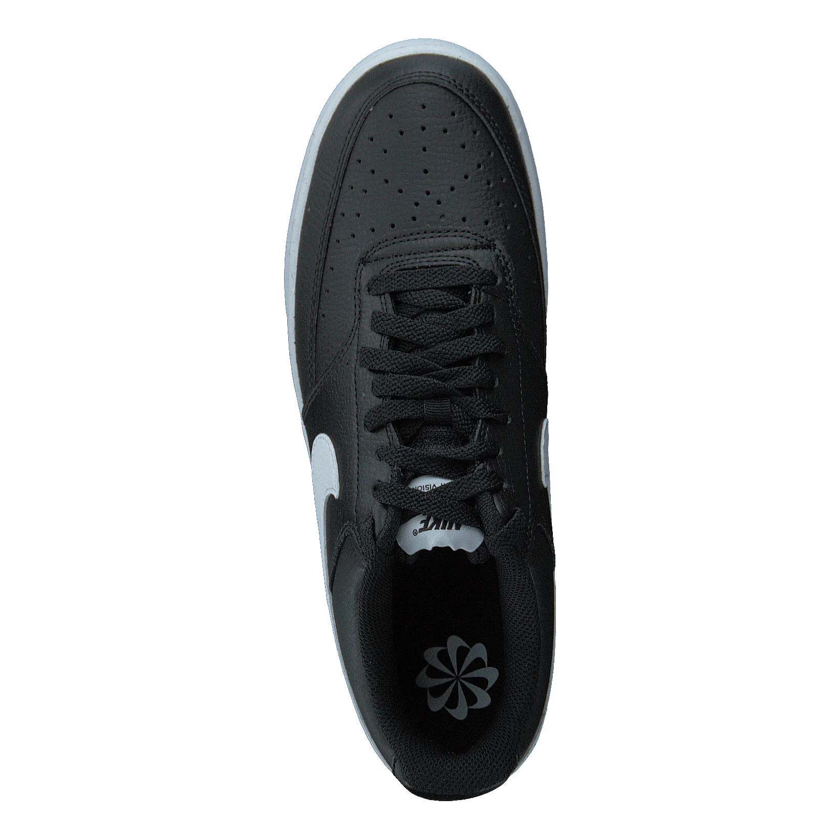 Nike Court Vision Low Next Nature Men's Shoes BLACK/WHITE-BLACK