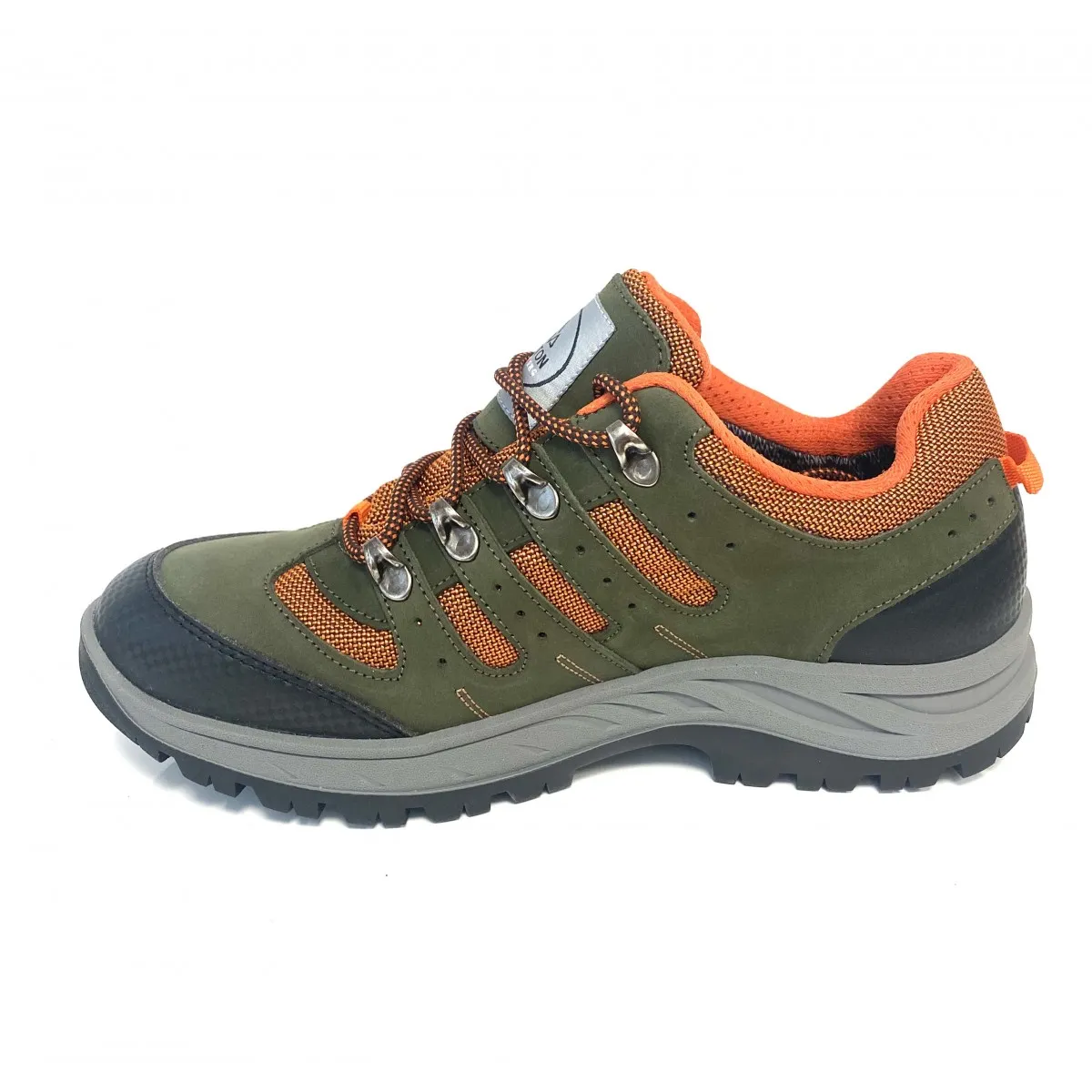 Notton deportiva trekking rebajas impermeables hombre kaki y gris N7001