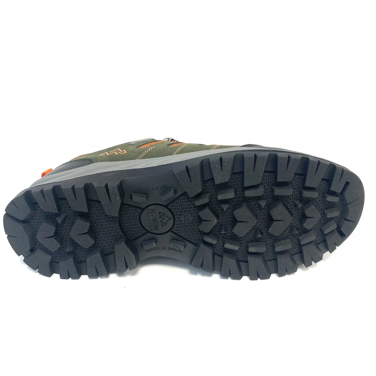 Notton deportiva trekking rebajas impermeables hombre kaki y gris N7001