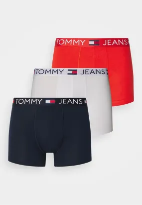 Pack 3 boxer Tommy Jeans UM0UM0329 0VC hot heat/wht/drk ngt navy