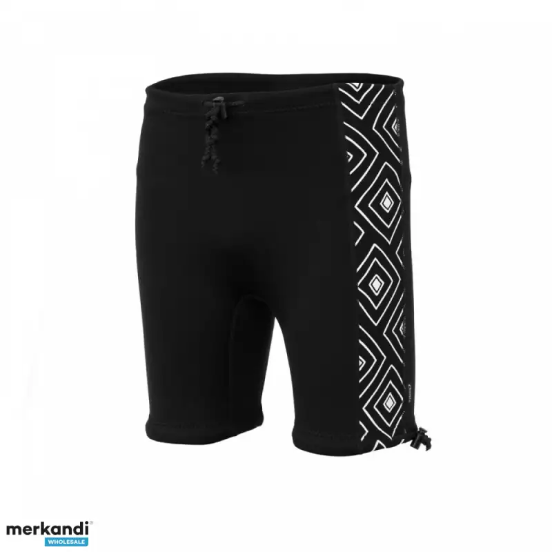 Pantalones cortos de baño para incontinencia Black Aztec Conni para adultos - trajes de baño