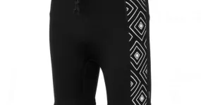 Pantalones cortos de baño para incontinencia Black Aztec Conni para adultos - trajes de baño