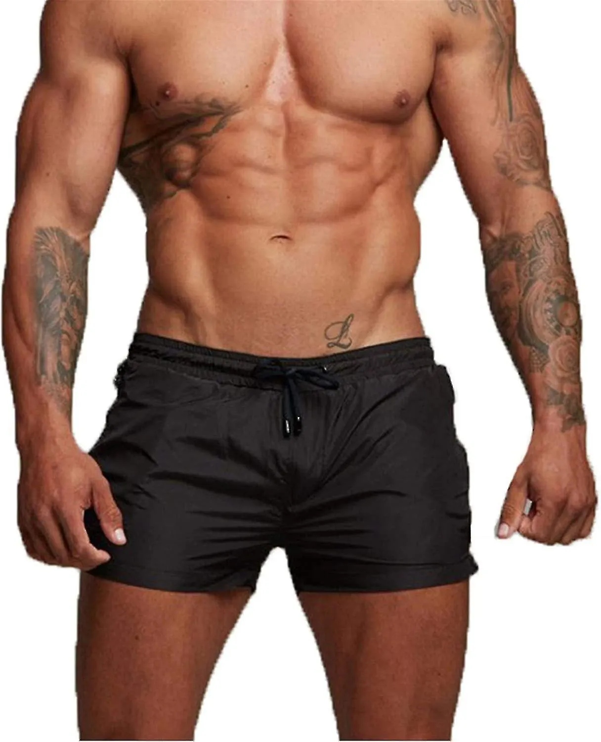 Pantalones cortos de natación para hombres, Bañadores Boxer, Pantalones cortos para deportes acuáticos, Secado rápido