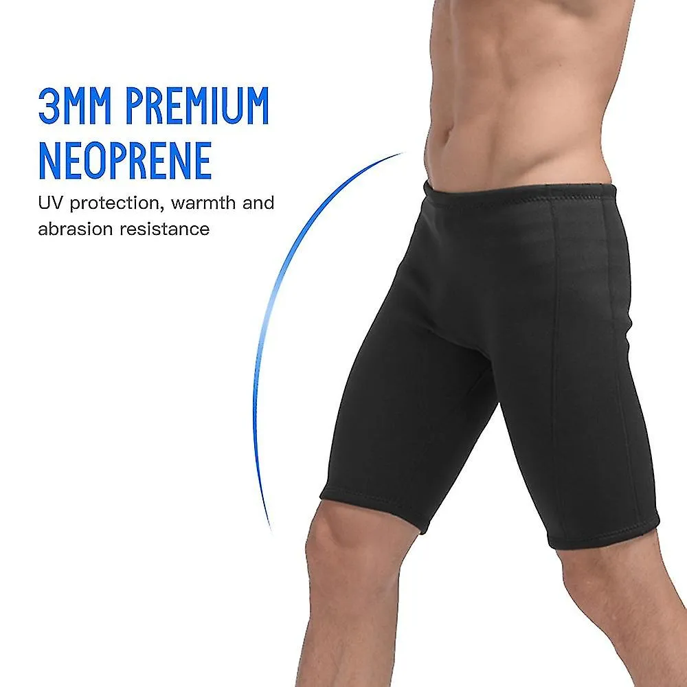 Pantalones cortos de neopreno de 3 mm Bañadores para hombres Pantalones de buceo Deportes acuáticos Ropa interior Traje de baño 