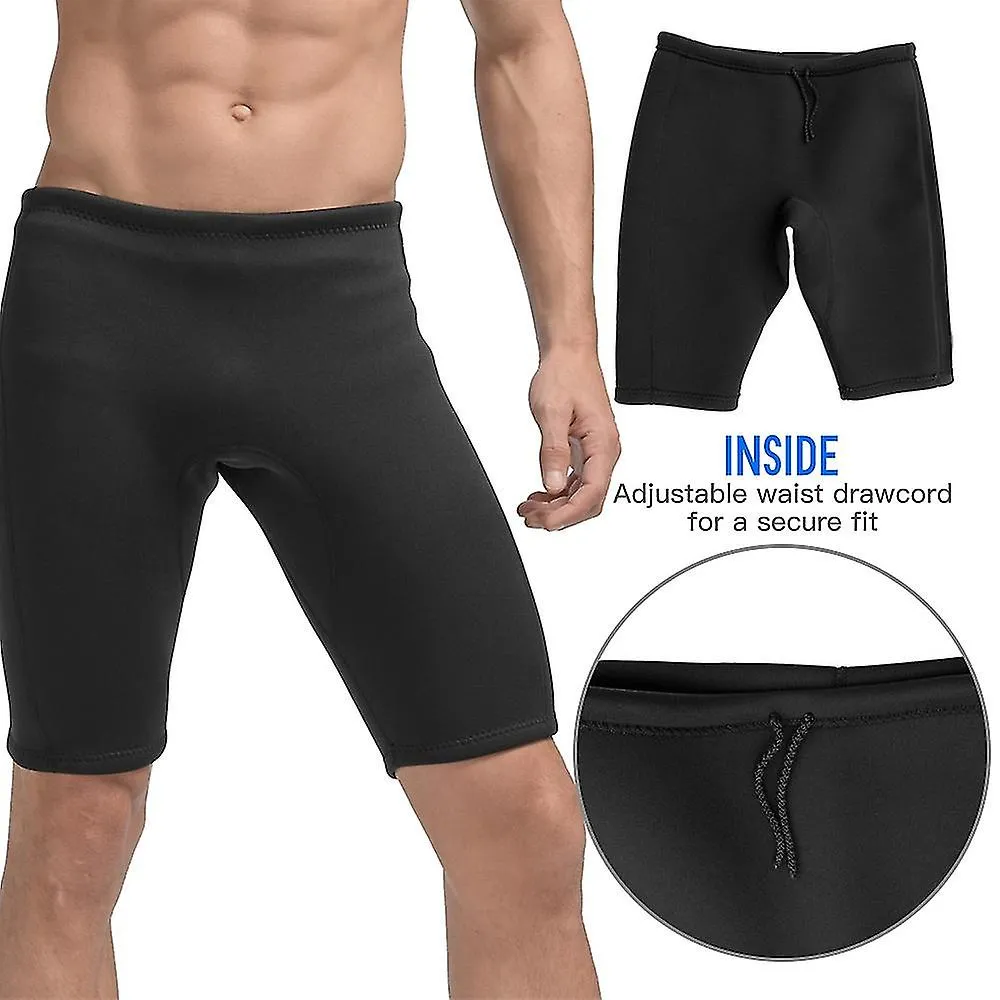 Pantalones cortos de neopreno de 3 mm Bañadores para hombres Pantalones de buceo Deportes acuáticos Ropa interior Traje de baño 