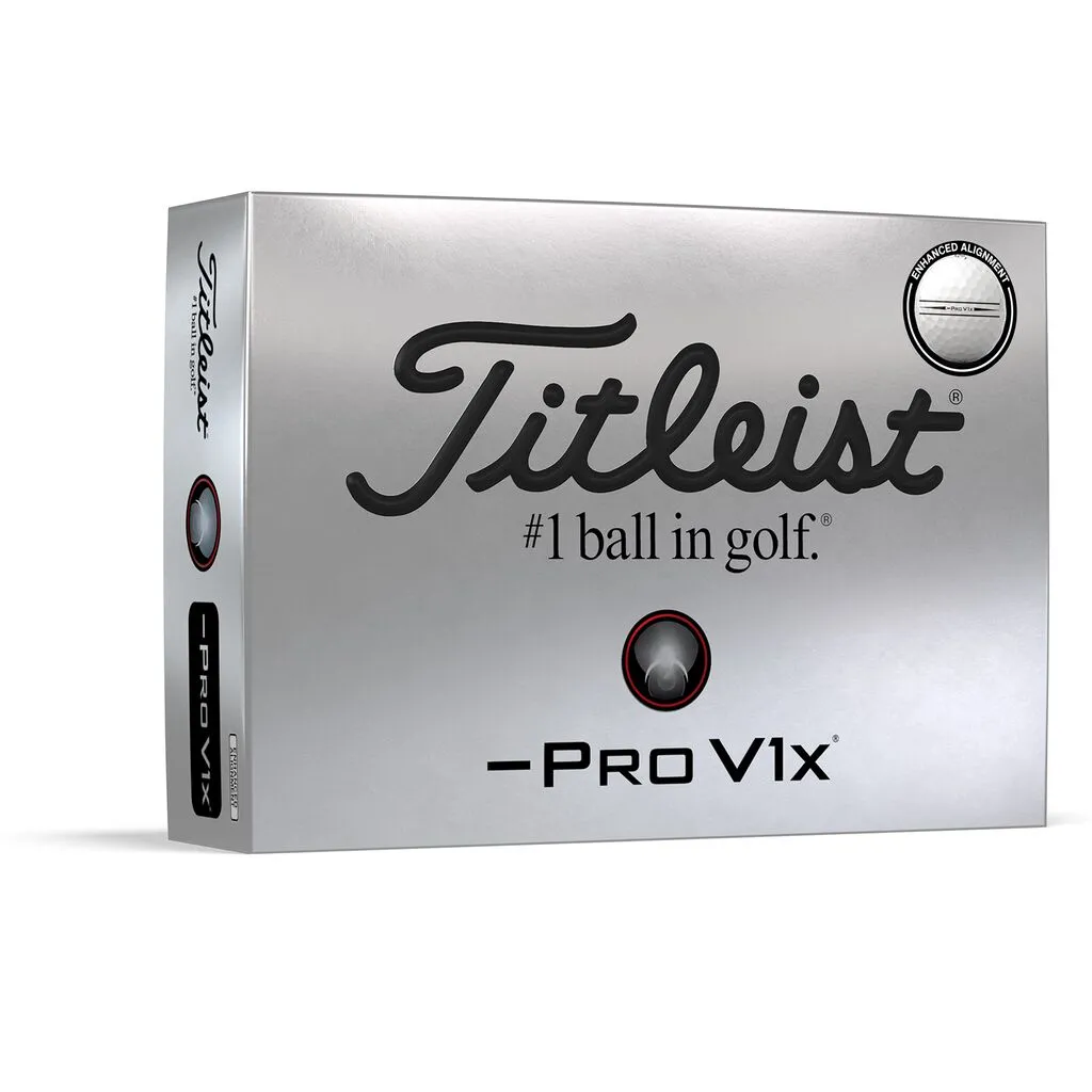 Pelota Titleist Pro V1X Dash EnhancedAlignment