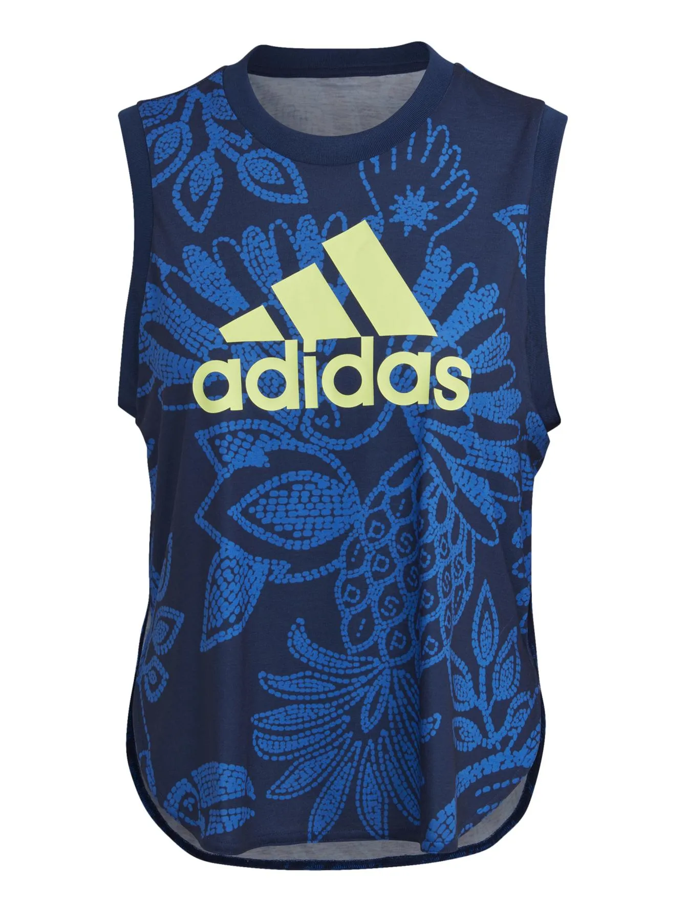 Playera Adidas Farm Rio Azul Para Mujer