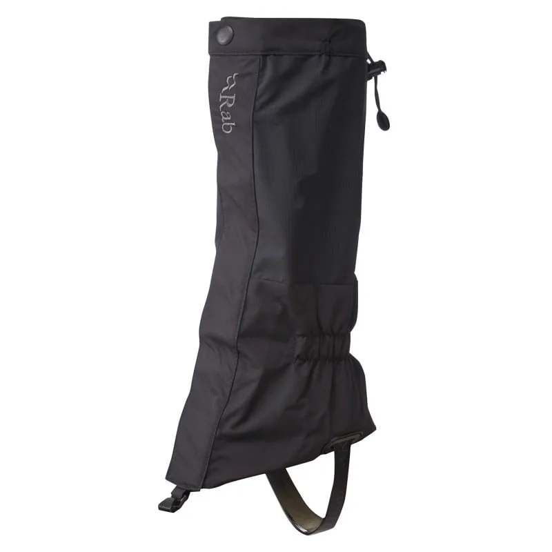 Polaina para mujer Rab Trek Gaiter Wmns (Black)