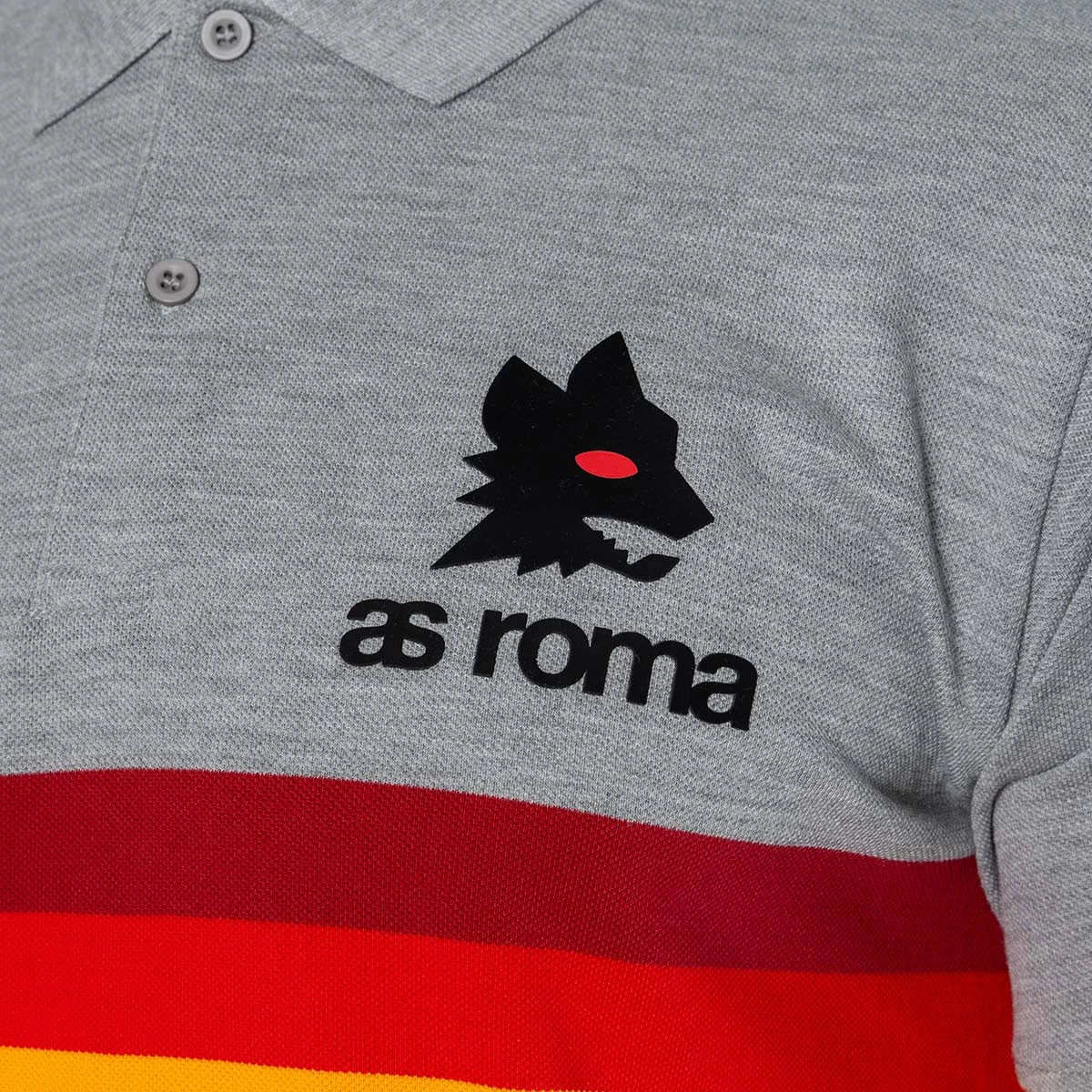 Polo COPA As Roma Stripes